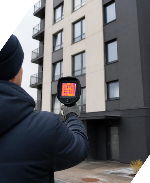 Тепловизионное обследование зданий в Назарове от 5139 р. | ЭкспертизаРоссия